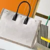 Rive Gauche Shopping Designer Bag Travel Canvas Weekender Pochette Shourdell 7a高品質の大型トートバッグLuxurysハンドバッグクロスボディマンクラッチハイキャパシティビーチバッグ