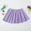 Scene Wear Girls Pull-On Gaze Kjol Soft Mesh Justerbar Elastisk midja Dancewear Skating Semi Sheer Beach Cover-Up Mini Ballet Costume