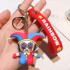 Magical Digital Circus Silicone Cartoon Keychain Toy Theater Rabbit Doll Filling Toy Children's Christmas Gift