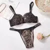 Set sexy Pink Heart Lingerie da donna 2 pezzi Reggiseno push up e mutandine Intimo ricamato in pizzo Confortevole biancheria da notte all'ingrosso 231211