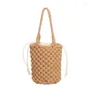 Sacos de noite Senhoras Tote Bag Mulheres Ombro Oco Verão Beach-Bag Girl Fishnet Bolsas