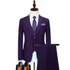 Men's Suits Custom Made Groom Wedding Dress Blazer Pants Business High-end Classic Trousers SA07-48599