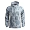 Vestes pour hommes 2024 coupe-vent à capuche homme randonnée en plein air manteau de pluie mode respirant imperméable camping veste militaire pour hommes