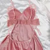 Dames Nachtkleding Vrouwelijke Velours Nachtjapon Dames Chemise Kamerjas Lingerie Sexy Kanten Nachthemd Thuis Jurk Loungewear