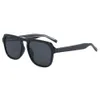 2023 Korean TR Trendy Street Shoot Handsome Men's Large Frame Integrated Sunglasses Fashion Anti Blue Light Glasses