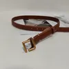 FFbelt Dunne tailleriem met hoepel en FF stud designer riem luxe voor dames zilveren gesp bijpassende Jurk en jeans mode vogue