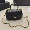 Famosa letra dupla de luxo feminina designer crossbody saco marca francesa moda senhora alça bolsa ombro alta qualidade couro genuíno saco do mensageiro bolsas