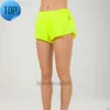 lu-16 Summer Track That 2,5 pouces Hotty Hot Shorts Lâche Respirant Séchage rapide Sport Pantalon de yoga pour femme Jupe Polyvalente Décontracté Poche latérale