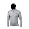 Designer Herrenjacken Hoodies Sweatshirts Thin Fitnessanzug Herren mit hoher elastischer Sport mit Kapuze mit Reißverschluss-Strickjacke Pullover schnell trocknen