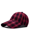 Ballkappen 2023 Herren Travel Freizeit Papa Business Peaked Cap Baumwoll-Padd-Windschutz Ohrflaps Plaid Baseball CA