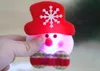 Boże Narodzenie Flash Cloth Art Brooch Santa Claus Luminous broszkową dekoracje świąteczne