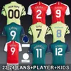 Jersey de futebol de Gabriel Jesus 23 24 Saka Saliba Arsen G.Jesus Jurrien Timber Zinchenko nketiah trossard ben white martinelli declan arroz camisa odegaard masculina kit infantil