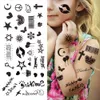 Temporary Tattoos Indian Tribal Thorn For Women Kids Totem Fake Face Tattoo Realistic Feather Infinity DIY Small Tatoos 231208