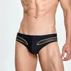 Underpants Men'S Swimming Pants Fashion Briefs Sexy Mesh Hollow Triangle Beach Spring Pant
