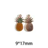 Pendentif Colliers 10pcs Mini Cartoon Ananas Amour Alliage Charme DIY Collier Boucles D'oreilles Bracelet Dangle Décoration Accessoires