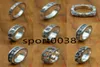 nuovi gioielli in argento sterling 925 stile vintage argento antico fatti a mano anelli a fascia firmati croci da uomo ring2921352