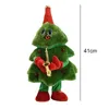 Julleksak Christmas Electric fylld Toy Christmas Tree Children's Electric Toys Can Sing Dance Funny Christmas Gift for Kids Boys Girls 231208