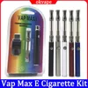 Vap Max E-cigarette Kits 350mAh Preheat Battery Voltage Adjustable With 0.5ml 1.0ml Cartridge USB Charger Blister Kit For 510 Thread Vape Pen