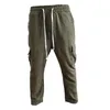 Men's Pants Trousers Medium Waist Men Active Overalls Autumn Pocket Cargo Polyester Casual Regular Comfort Comfortable