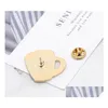 Pins Brooches Coffee Enamel Pin Strong Like My Lover Bag Lapel Clothes Badge Jewelry Gift Shu16 Drop Delivery Dhkct