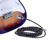 3 meter 10 fot Electric Guitar Cable Bass Musikinstrument Kabelkabel 14 tum Rakt till höger vinkelplugg Black738785