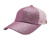 Trendzone 502 2018 Women Baseball Cap Searowe B lśniąca niechlujna bułka kapelusz słoneczny 5195796