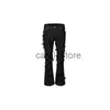 Pantaloni da uomo Jeans sfrangiati con bordo vivo lavato nero per uomo Jeans dritti americani retrò High Street Pantaloni stile Hip Hop stile Harajuku J231208