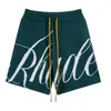 Męskie szorty Rhude Shorts Designer Męs