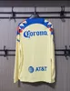 Maglia da calcio a manica lunga Liga MX Club America 2023 2024 K.ALVAREZ J.QUINONES D.VALDES G.OCHOA GIOVANI FIDALGO M.LAYUN A.ZENDEJAS 22 23 24 maglia intera da calcio