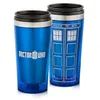 Doctor Dr Who Tardis Tazza da caffè Thermos interno in acciaio inossidabile Tazza termica Thermocup 450ml qualità 201109275G