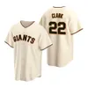 San Francisco''Giants Homens 28 Buster Posey 22 Will Clark 9 Brandon Belt 5 Patrick Bailey Personalizado Mulheres Youth''Replica''Home Jersey