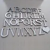 Väggklistermärken engelska bokstäver akryl spegel 3d diy vägg klistermärken hem modern personlighet hem klistermärke innovativ brev anpassning 231211