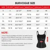 Taille Tummy Shaper Burvogue taille formateur Corset gaine amincissante Latex corps Shaper ventre sous-vêtements amincissants femmes perte de poids Sauna Sweat gilet 231211