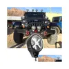 Light Bars & Working Lights 6 Inch Led Fog Light 60W Round Driving 12V 24V For Jeep Wrangler Jk 4Wd Offroad With Angel Eyes Drop Deliv Dhveu