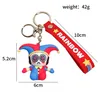 Magical Digital Circus Silicone Cartoon Keychain Toy Theater Rabbit Doll Filling Toy Children's Christmas Gift