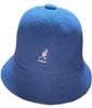 Kangoeroe Kangol Katoen en Linnen Vissershoed Dames Zomer Ademend Modieus Klokvormig Hoed Net Rood Opvouwbare Zonnebrandcrème Hoed Q0802887369