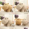 Stuffed Plush Animals Cute Bunnt Knit Figure Doll Toy Bunny Girl Slee In Bed Big Pillow Cushion Q0727 Drop Delivery Toys Gifts Otait