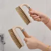 Wood Multifunctional Brushes Shoe Brushes Kitchen Clothes Dirt Remove Toilet Bathroom Bathtubs Shoes Scrub Brush Tile Floor Tool Kledingvuil Verwijder Borstels