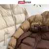 LAPPSTER Mannen Harajuku Kleurrijke Bubble Jas Winterjas Heren Streetwear Hip Hop Parka Koreaanse Zwarte Kleding Puffer Jassen 231208