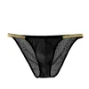 Cuecas sexy roupa interior masculina tanga corda calcinha gay u convexo baixo aumento sissy breve alta elasticidade sedutora