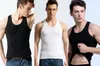 Canotte da uomo stile estivo in morbido cotone da uomo Top Fitness T-shirt sportiva senza maniche sexy da uomo elegante T-shirt da uomo Streetwear Canotte bianche