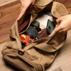 Stuff Sacks Gym Plunjezak Mannen Sport Canvas Handtassen voor Reizen Vrouwen Weekend met Schoenenvak Accessoires 231208