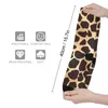 Damen Socken Giraffe Tierdruck Gold Braun Lustige Strümpfe Herren Qualität Outdoor Sport Herbst Muster rutschfest