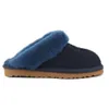 Designer Tazz Slippers Dames Laarzen Roze Tasman Slippers Kastanjebont Schapenvacht Muilezels Vrouw Mannen Ultra Mini Platform Schoenen Suède Bovenste Comfort Winter Enkellaarsjes