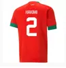 2023 2024 Marocco maglie da calcio HAKIMI MAZRAOUI ZIYECH EN NESYRI ADLI EZZALZOULI HARIT OUNAHI AGUERD 23 24 casa lontano maglia della squadra nazionale di calcio