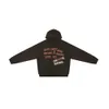 Kanyes Hoodie Designer Moda Homem Moletons Alfabeto Espuma Impresso Veludo Suéter Com Capuz Para Casais Com Etiqueta E Logotipo