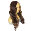 Cosplay Wigs selling lace wig women pick dyed 4/27# large wave long curly hair synthetic fiber head cover 231211