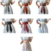 Belts Waist Belt Girl Oversize Solid Color Body Chain For Dress Shirt