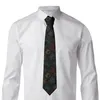 Bow Ties Mens Tie Slim Skinny Colorful Crabs mönster slips mode gratis stil män fest bröllop