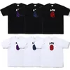 Мужские футболки Дизайнерские для мужчин Женские рубашки Модная футболка с буквами Повседневная летняя футболка с коротким рукавом Мужская футболка Женская одежда Азиатский размер M-3XL